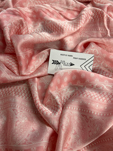 44” Pink Paisleys