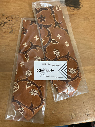 Copper Paisley