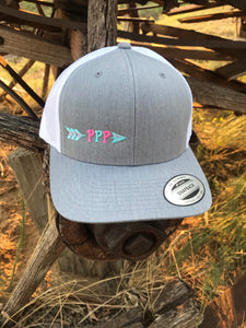 Pink & Turquoise PPP Ball Cap